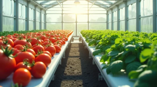 Greenhouse crops