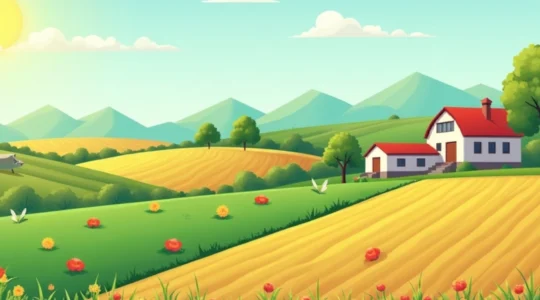 healthy field
